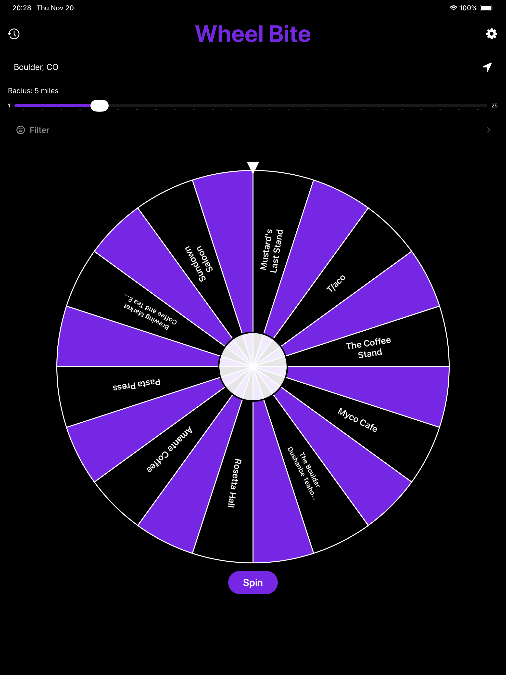 Wheel Bite screenshot 1